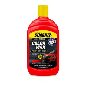 Cera Color WAX SIMONIZ con Nano Tecnología Rojo 500ml