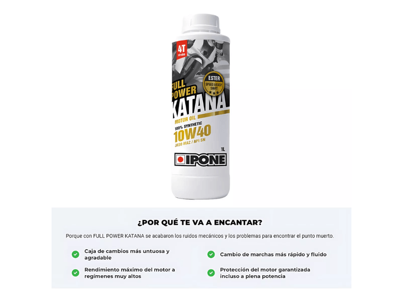 Lubricante-10w40-Sintetico-Katana-100--1litro-Jaso-MA2-Api-Sn-Ipone