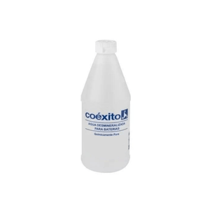 Agua Desmineralizada Coéxito 500 Ml Cja X 24 Und