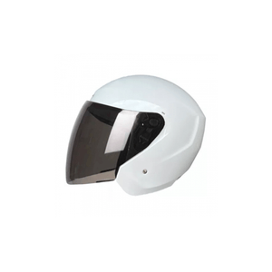 Casco abierto tech t10 blanco brillo xl