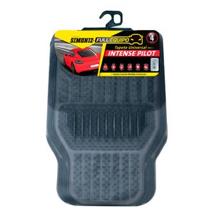 Tapete para Carro Económico Universal Humo Transparente PVC 4 Piezas Simoniz Full Equipo - 205191