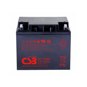 Batería Estacionaria 12V 40AMP LAR:197 GP12400 CSB
