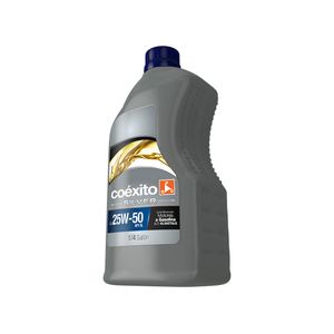 Aceite Coéxito Silver 25W50 Gasolina Cuarto